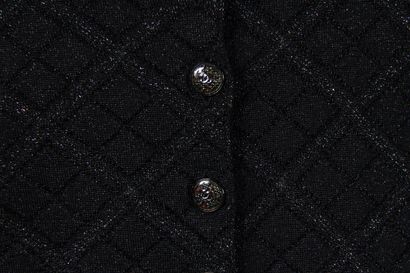 null *CHANEL designer Karl LAGERFELD Automne-Hiver 2013
Robe longue en jersey acétate...