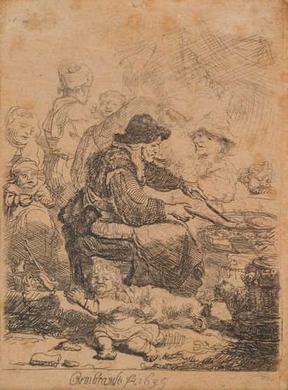Rembrandt VAN RIJN (1606-1669)
La faiseuse...