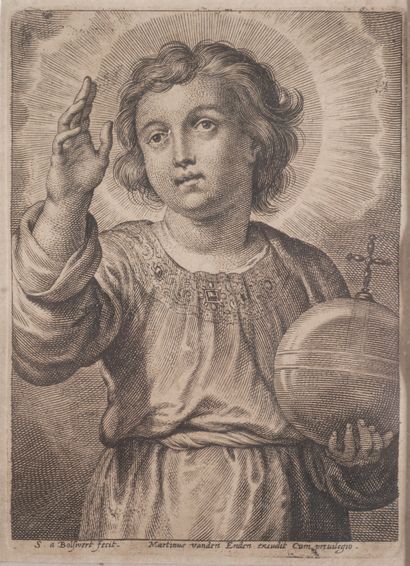 Schelte Adams BOLSWERT (1586-1659) d'après
Jésus...