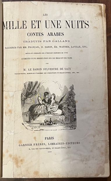 null Lot de trois volumes à demi-reliure en cuir par Hélène LESIEUR
- Les Milles...
