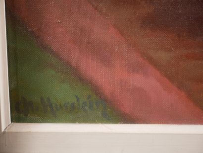 null Charles HUSSLEIN (1894-1971)
Nature-morte au bouquet et au livre
Huile sur toile...
