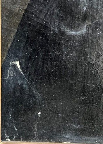 null Ecole du XIXème s.
Portrait d'homme
Huile sur toile 
66 x 55 cm. (accidents,...