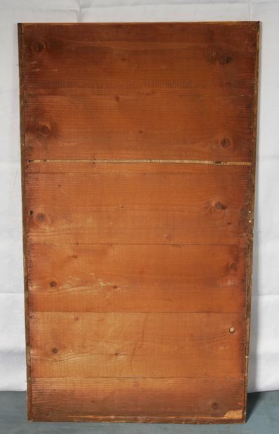 null Glace rectangulaire en bois doré
72 x 126 cm. (éclats)
