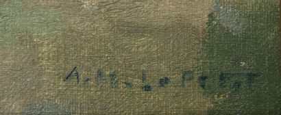null Alfred Marie LE PETIT (1876-1953)
Gimel
Huile sur toile signée en bas à droite,...