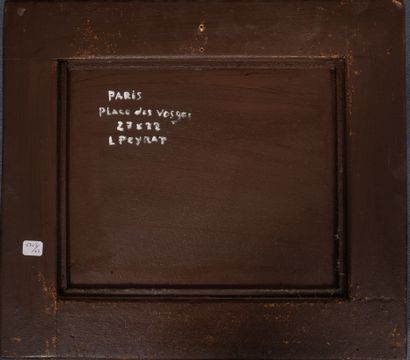 null Louis PEYRAT (1911-1993)
Place des Vosges
Huile sur panneau signée en bas à...