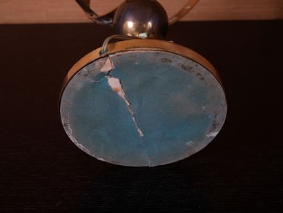 null Pied de lampe astrolabe en métal
H : 50 cm.