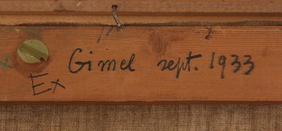 null Alfred Marie LE PETIT (1876-1953)
Gimel
Huile sur toile signée en bas à droite,...