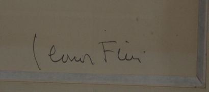 null Léonor FINI (1907-1996)
Visage de femme
Gravure signée en bas à droite, numérotée...