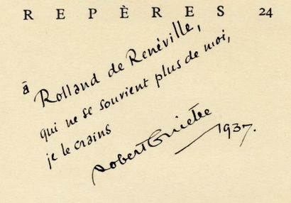 ROBERT GUIETTE-FERNAND LEGER Mort du Fantôme. Frontispice de Fernand Léger. GLM,...