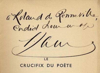 FRANCIS JAMMES Le Crucifix du poète. P. Lethielleux, 1934. In-12 br. É. O. Prière...