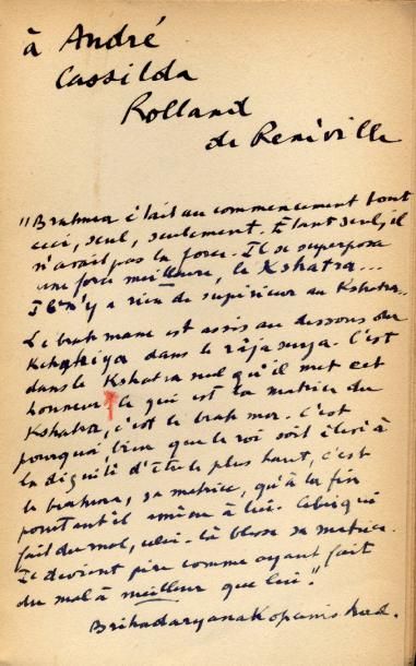PIERRE DRIEU LA ROCHELLE Notes pour comprendre le siècle. Gallimard, 1941. In-12...