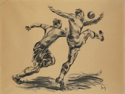 Paris, 1924 - Amsterdam, 1928 Jean JACOBY (1891-1936), école luxembourgeoise Footballeur....