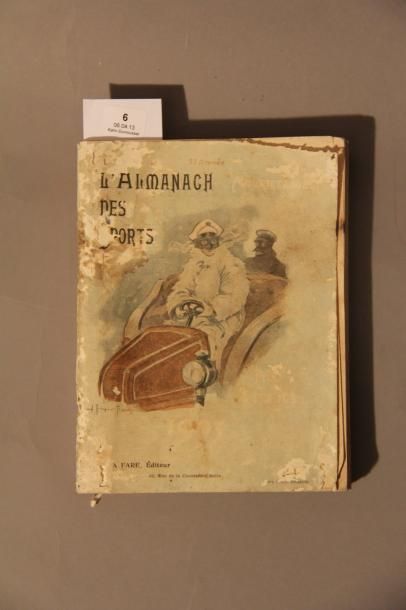 null Almanach des sports 1903 de Maurice Leudet comportant le compte rendu des épreuves...