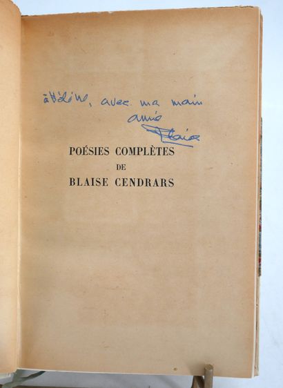 null BLAISE CENDRARS.
- Poésies complètes.
Denoël, 1944. Édition originale. In-12....