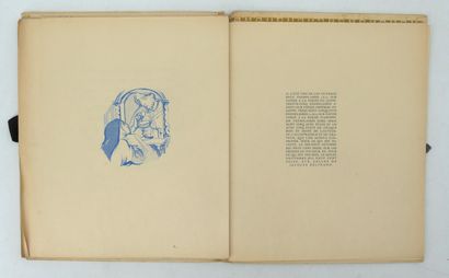 null PAUL CLAUDEL. 
Sainte Thérèse.
Librairie de l’Art catholique, 1916.
Frontispice,...