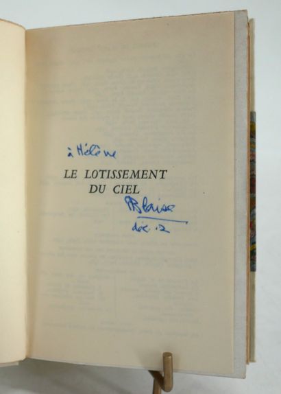 null BLAISE CENDRARS.
- Poésies complètes.
Denoël, 1944. Édition originale. In-12....