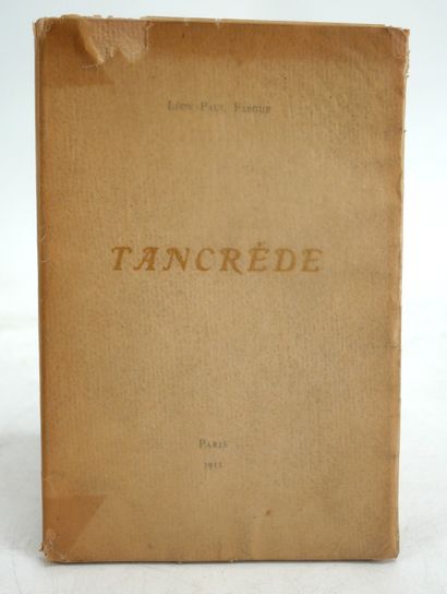 null LEON PAUL FARGUE.
Tancrède
Sné, [Valery Larbaud], 1911.
Tirage limité à 212...