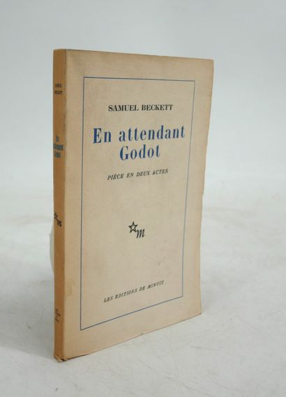 null SAMUEL BECKETT. 
En attendant Godot.
Les éditions de Minuit, septembre 1952.
In-12...