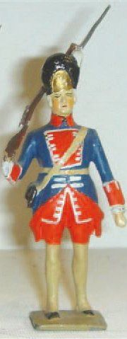 null XVIIIème siècle : Infanterie Louis XV : Garde Française.