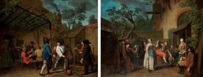 Jan Joseph le vieux HOREMANS (Anvers 1682 - 1759) ou Jan Joseph II dit le Jeune (Anvers...