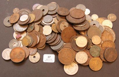 null Lot de pièces de monnaies divers