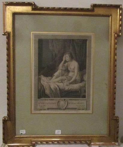 Louis DENNEL (1741-1806) La vertu irrésolue, d'après Elisabeth VIGEELEBRUN Comparaison...