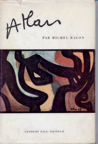 MICHEL RAGON Atlan. Illustrations en noir et en couleurs. Georges Fall éditeur, 1962....