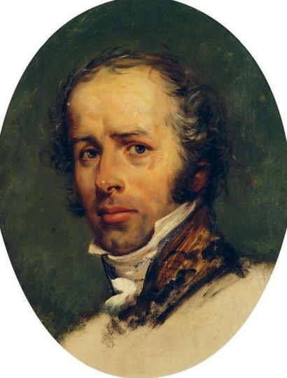 VERNET Horace (Attribué à) (Paris 1789-id. 1863) Portrait du général Foy (1775-1825)...