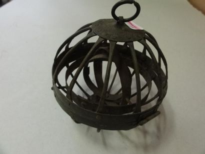 null Sphère armillaire en métal D: 14 cm