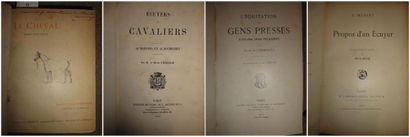 LIVRES ANCIENS COMMINGES (Comte de): L'Equitation des gens pressés Ill. de E. Thélen,...