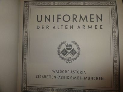 LIVRES ANCIENS MILITARIA: 5 albums d'images militaires ou civiles, armées allemandes,...