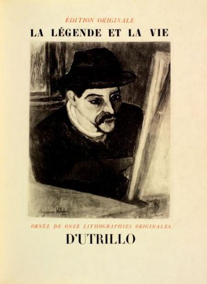 Francis CARCO La légende et la vie d'Utrillo. Lithographies d'Utrillo. Onze lithographies...