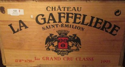 null 12 bouteilles CH. LA GAFFELIERE, 1° Grand Cru 	St-Emilion 	1995	 cb 


