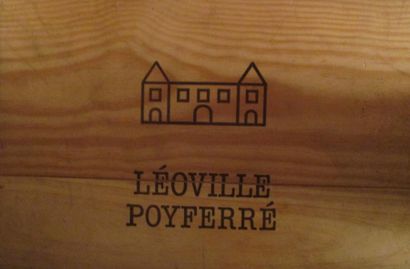 null 6 bouteilles CH. 	LEOVILLE POYFERRE, 2° cru 	Saint-Julien 2009

