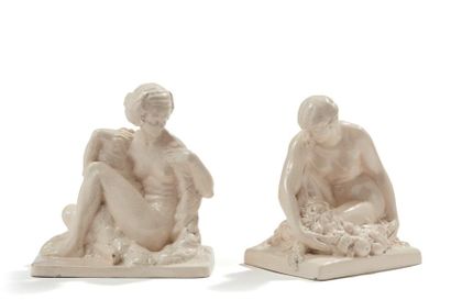null Marcel André BOURAINE (1886-1948)

"Pommone" et "Flore"

Paire de statuettes...