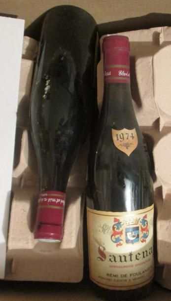 10 bouteilles 	SANTENAY, 		Rémi de Foulanges...