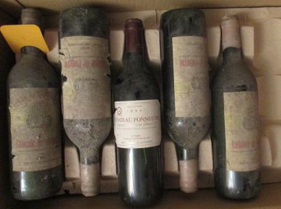 null Ensemble de 12 bouteilles 				

1 bouteille CH. GUIRAUD, 1° cru 	Sauternes 1980	...