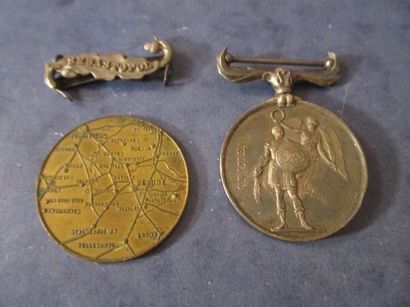 null Médaille Victoria en argent: Guerre de Crimée pds: 36,5 g., médaille en métal...