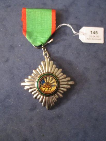 null Croix de l'Ordre d'Hamayoun, Iran