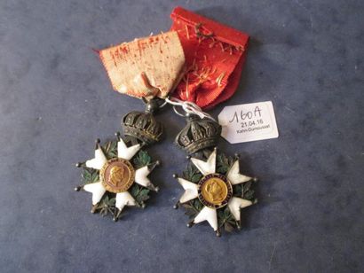 null Chevalier de la Légion d'honneur
2 pièces
Acc Second Empire
 