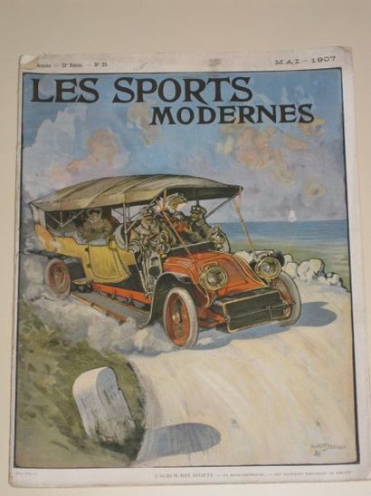 null Lot de sept revues des SPORTS MODERNES (entre 1905 et 1907)