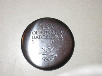 null [1924] Médaille d'honneur Jeunesse et Sports offerte par le Ministre, en bronze,...