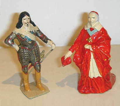 VERTUNNI LES BOURBONS : Louis XIII et Richelieu.