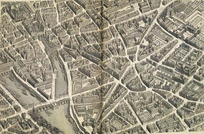 TURGOT, M. E. Plan de Paris commencé l'année 1734, Dessiné et gravé sous les ordres...