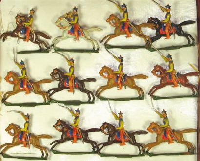 null « Cavalerie chinoise au galop »(12). 