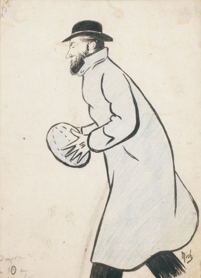 Rugby MICH (Michel LIEBEAUX dit, 1881-1923) Gomez du Racing-Club de France (ballon...