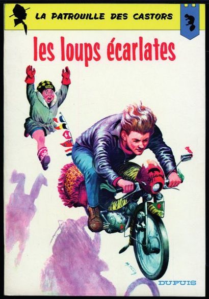 MITACQ & CHARLIER LA PATROUILLE DES CASTORS "Les loups écarlates" EO 1964. Etat absolument...