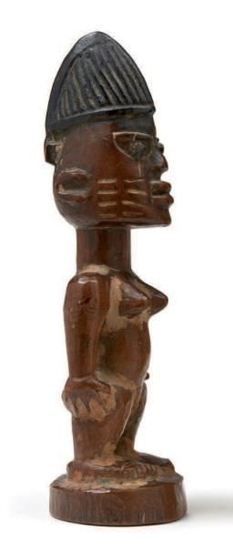 null Figure de jumeau Ibeji
Yoruba (Nigeria).
Haut.: 27 cm.