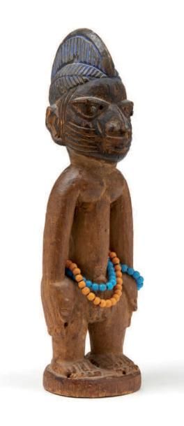 null Figure de jumeau Ibeji
Yoruba (Nigeria).
Haut.: 25 cm.