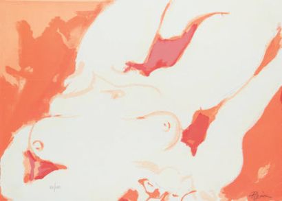 Edouard PIGNON (1905-1993) Nus rouges
Suite de six lithographies encadrées.
Tirage...